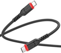 hoco. Cablu Date si Incarcare USB-C - USB-C HOCO X59, 60W, 3m, Negru
