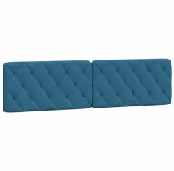vidaXL kék bársony fejtámla párna 200 cm 2.35 kg (374751VidaXL)
