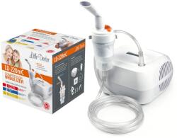 Little Doctor Aparat Aerosoli Little Doctor LD-220mC cu Compresor Design Compact 3 Moduri de Nebulizare Masti pentru Bebelusi Copii si Adulti Alb (LD220mC)