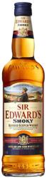 Sir Edwards Smoky whisky 0, 7l 40% DRS