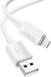 hoco. Cablu Date si Incarcare USB-A - microUSB HOCO X107, 18W, 1m, Alb - evomag
