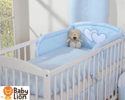 BabyLion 3 részes ágyneműhuzat szett - HH - Kék - pindurka