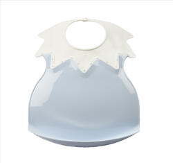 ThermoBaby Arlequin műanyag előke - Baby Blue - pindurka