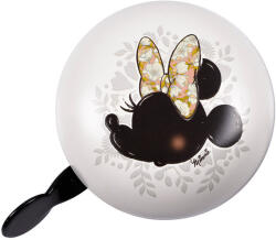 Disney Retro bicikli csengő - Minnie egér - Arany masnis - pindurka