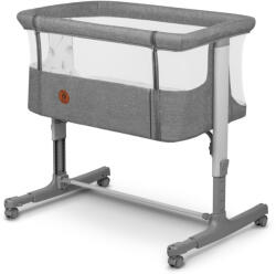 Lionelo Aurora 3in1 babaöböl, babaágy és bölcső - Grey Concrete - pindurka