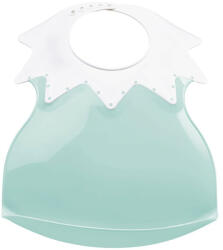 ThermoBaby Arlequin műanyag előke - Green Celadon - pindurka