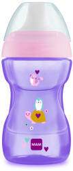 MAM Fun to Drink ivópohár 270 ml (2023) 8h+ Lila - Teknős - pindurka