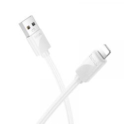 hoco. Cablu Date si Incarcare USB-A - Lightning HOCO X114, 18W, 1m, Alb