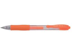 Pilot Roller cu gel G-2 Neon Pilot 0.7mm varf mediu, portocaliu PBL-G2-7N-O
