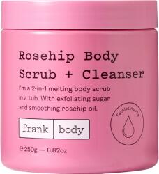 FRANK BODY Rosehip Body Scrub + Cleanser 250 g