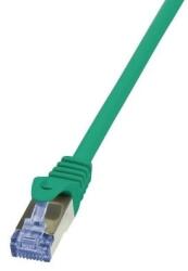 Safer Patchcord S/FTP Cat 6A, 3 Metri, Verde, Safer SFTP6A-3M-G (SFTP6A-3M-G)