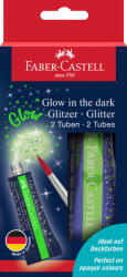 Faber-Castell Glitter glow in the dark set 2x12 ml faber-castell (FC125092)