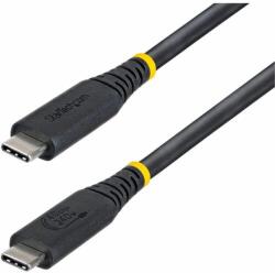 StarTech USB 4.0 Type C Összekötő Fekete 1m CC1M40GUSB4TP (CC1M40GUSB4TP)