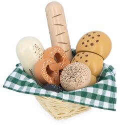 Janod Gătim și coacem Set din lemn pâine și produse de patiserie (J06645) Bucatarie copii