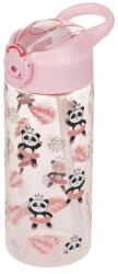 Presco Group BAAGL Sticlă Tritan pentru băuturi cu pai Panda, 500 ml (A-35409)