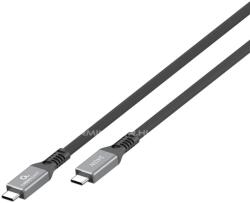 Gembird USB 4.0 Type C Összekötő Fekete 0.3m CCBP-USB4-CMCM240-0.3M (CCBP-USB4-CMCM240-0.3M)