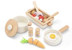 WOET Set de vase din lemn (CLAS_10726) Bucatarie copii