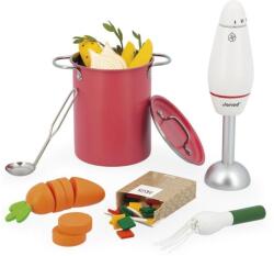 Janod Gătim și coacem Set pentru prepararea supei cu mixer (J06634) Bucatarie copii
