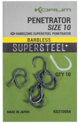 Korum Korum Supersteel PENETRATOR Hook Barbless / size 8