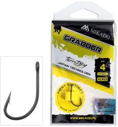 Mikado Mikado HOOK - TERRITORY - GRABBER No 6 - TEFLON COATED - 10x