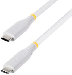 StarTech Cablu de date StarTech CC50CM40GUSB4TPW, USB-C - USB-C, 0.5 m, White (CC50CM40GUSB4TPW)