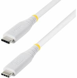StarTech USB 4.0 Type C Összekötő Fehér 1m CC1M40GUSB4TPW (CC1M40GUSB4TPW)