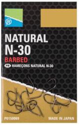 Preston Preston NATURAL NATURAL N-30 cârlige 15 buc. 18