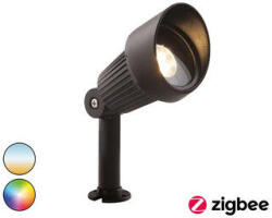  Garden Lights Focus SMART Zigbee spotlámpa aluminium fekete (3221011 - 3221011.120)