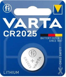 VARTA 6025101401 / 6025112401 gombelem (CR2025) 1 db (6025101401 / 6025112401)