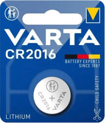 VARTA 6016101401 / 6016112401 gombelem (CR2016) 1 db (6016101401 / 6016112401)