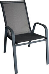 ST Leisure Equipment Kerti szék, ST Leisure Equipment Leq Karen, szürke, 56 x 68 x 93 cm, időjárásálló, UV-álló (TC802043)