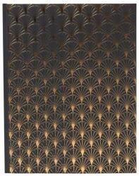 Exacompta Vendégkönyv, 27x22 cm, 50 lap, EXACOMPTA Neo Deco, fekete (47985E)