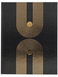 Exacompta Vendégkönyv, 27x22 cm, 50 lap, EXACOMPTA Graphik Black (47848E) - patronbolt