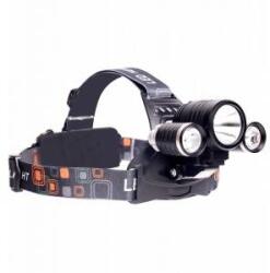 Uncanny Brand Led headlamp 5w t6 + 2x cree battery 0478