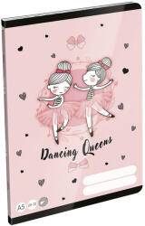 ICO ICO: LizzySuli Lovely Ballerina Tiny Dancer sima füzet A/5 20-32 (7500172003-582694)