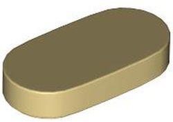LEGO® Placă netedă 1 X 2 oval (6507789)