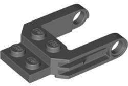 LEGO® Cadru vehicul 2 x 2 x 2/3 furcă roată cu gaură pin (6338470)