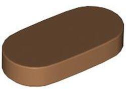 LEGO® Placă netedă 1 X 2 oval (6507790)