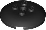 LEGO® Cărămidă rotundă 4 x 4 x 2/3 cu gaură pin (6317538)