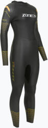 ZONE3 Női triatlon neoprénruha Zone3 Thermal Aspect Breaststroke 2, 5 mm black/orange/yellow