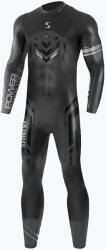 Synergy Férfi triatlonruha Synergy Hybrid EFX4 Full Sleeve Triathlon black