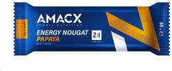 Amacx Energy Nougat Papaya energia szelet, 37g, 1db, papaja ízű
