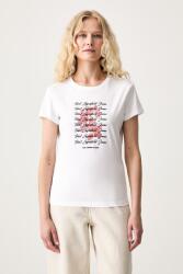Karl Lagerfeld Jeans tricou pentru femei cu bumbac 9BY2-TSDZI6_00X (B3W17021)