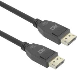 ACT Кабел Display port 2.1 мъжко-мъжко, 8К@60Hz, 4k@240Hz, 1м, черен (AK4081) - pimpmypc
