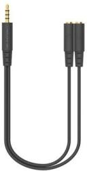 A4tech Адаптер AD-3P 3.5mm жак мъжко - 2 х 3.5мм жак женско (AD-3P) - pimpmypc