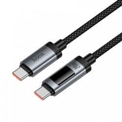 hoco. USB-C - USB-C kábel Hoco Display U148, 240W, 1.2m, fekete