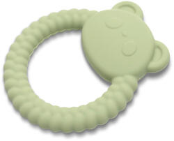 Lorelli Panda természetes szilikon rágóka - Fresh Green (59078)