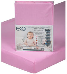 EKO Lepedő vízálló gumis jersey rózsaszín 120x60 cm (P-01-M-PINK)