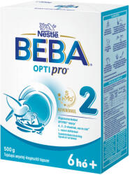 Beba OptiPro 2 tejalapú anyatej-kiegészítő tápszer 6 hó+ (500 g)