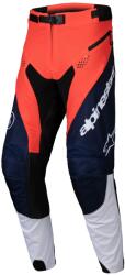 Alpinestars Pantaloni motocross Alpinestars PRO-Dura albastru-portocaliu-alb (AIM171-0216)